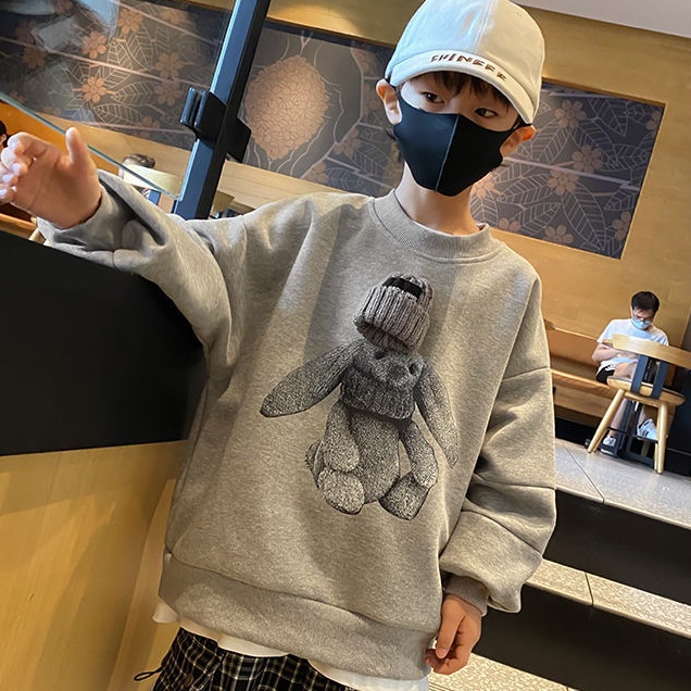 Áo Hoodie kiểu hoạt hình ngộ nghĩnh đáng yêu cho bé