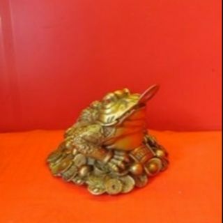 Thiềm thừ (Cóc 3 chân) bằng đồng . Kích thước 8×11cm