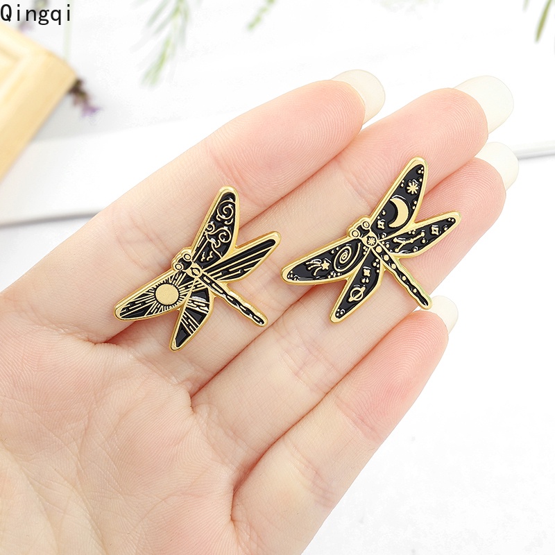 Ghim cài áo Miss Zoe hình chuồn chuồn và mặt trời thời trang cho nam và nữ