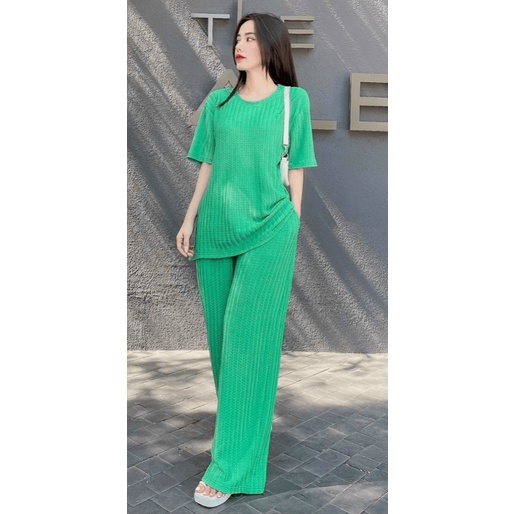 SET ĐỒ BỘ XỐP THÊU HOA, ĐỦ CÁC SIZE, NHIỀU MÀU ( MẶC Ở NHÀ/ĐI CHƠI) MẶC CỰC THOẢI MÁI UP SHOP HHP