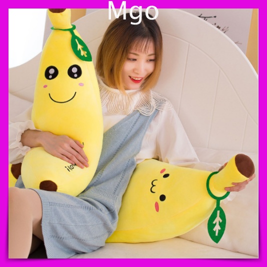[Siêu ưu đãi] Quả Chuối Nhồi Bông Mềm cao cấp - Gối Ôm Chuối Bông Gấu Bông Qùa Tặng