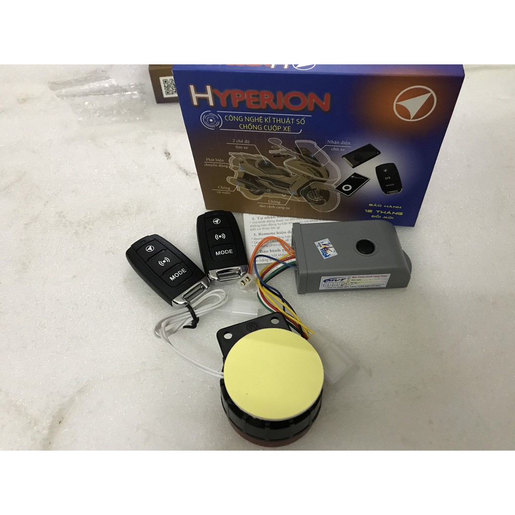 [Freeshipextra] Chống Trộm Hyperion Loại 3 Nút Hàng Chính Hãng Bảo Hành 1 Năm