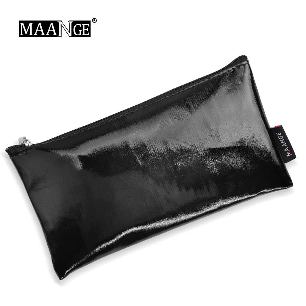 Túi Đựng Trang Điểm MAANGE Không Thấm Nước Chất Liệu PU Cao Cấp 0117