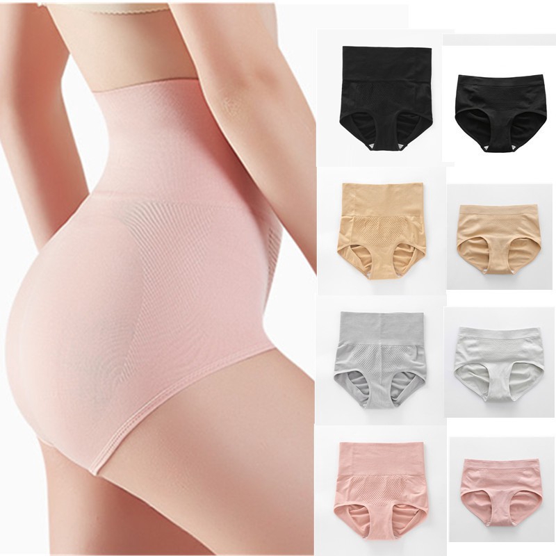 Quần lót VARSBABY lưng cao màu trơn tôn dáng thời trang dành cho nữ