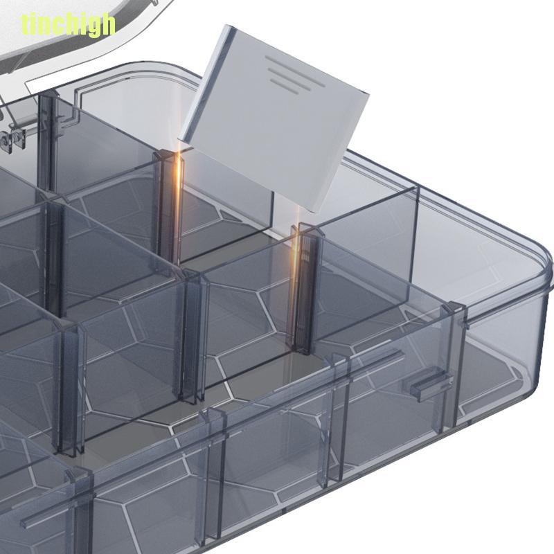 Hộp Nhựa Trong Suốt Đựng Linh Kiện Điện Tử