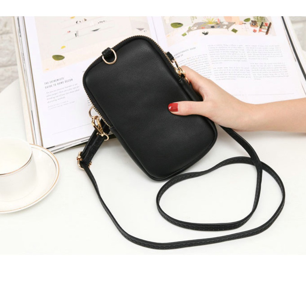 Túi Đeo Chéo Nữ Đựng Điện Thoại FOREVER YOUNG Nhiều Ngăn Tiện Dụng Chất Cực Đẹp FY02 | BigBuy360 - bigbuy360.vn