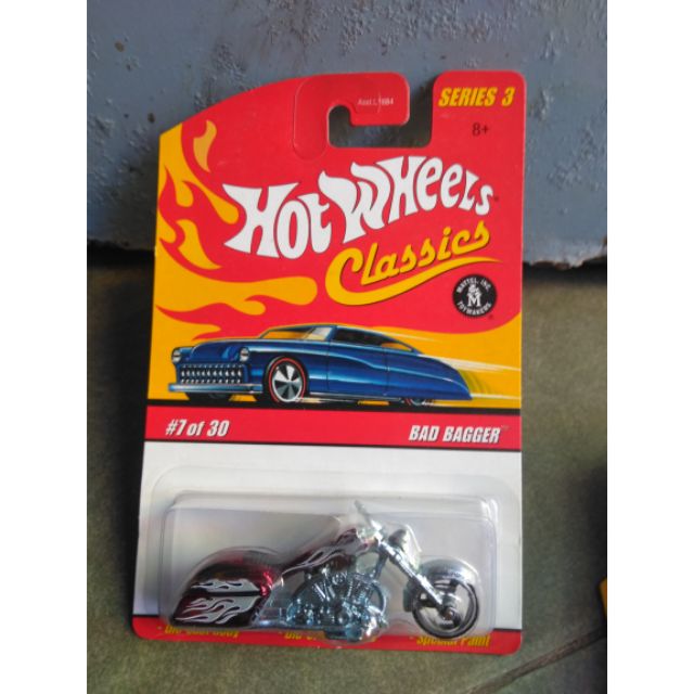 Xe Hotwheels Motor Bad Bagger , hàng hiếm