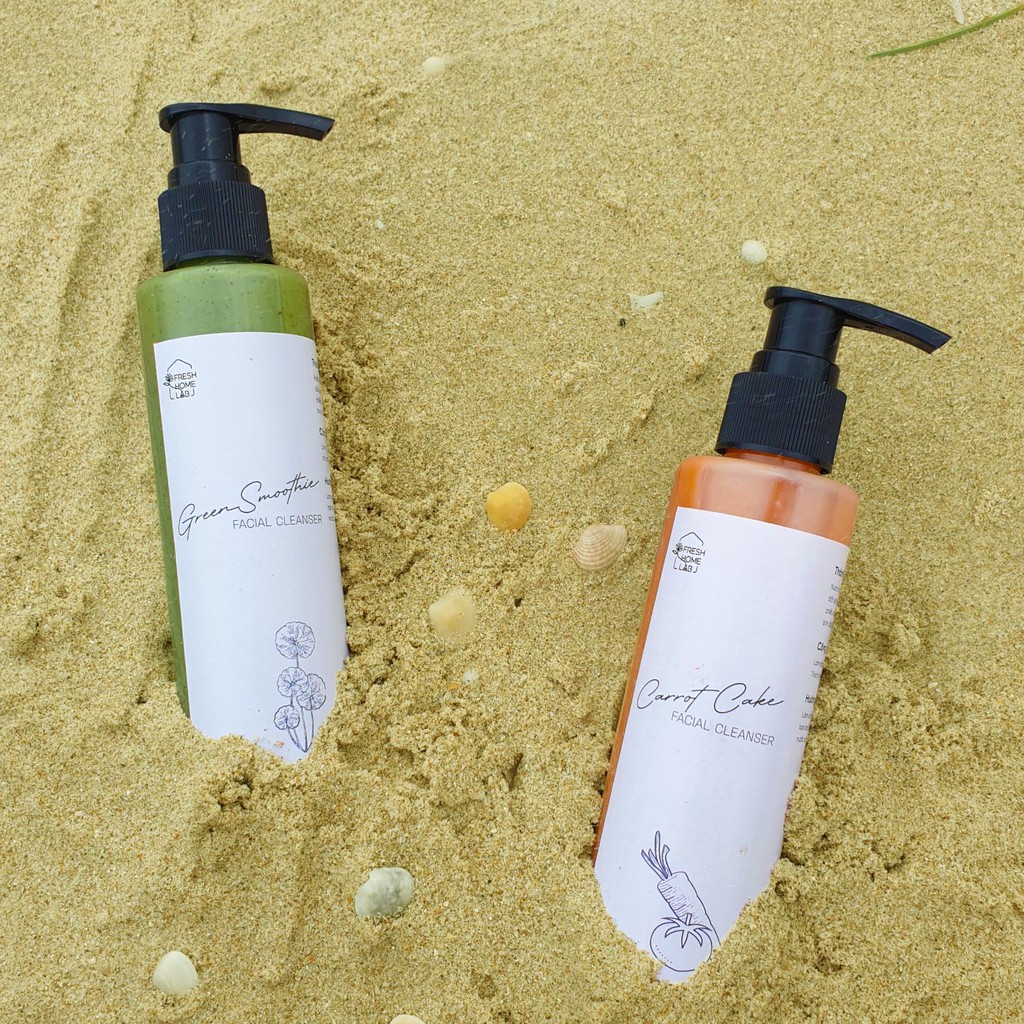 Sữa rửa mặt rau củ cho da dầu Green Smoothie Fresh Home Lab