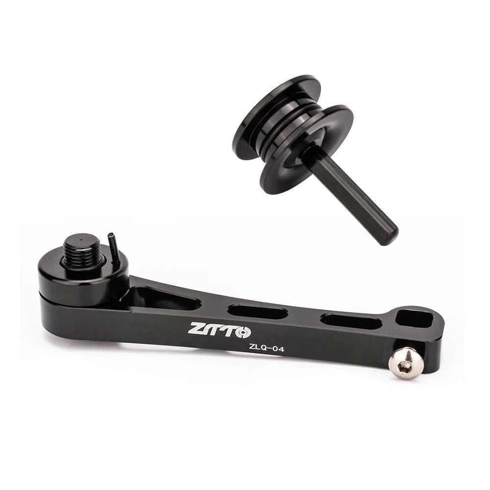 Bộ Ổn Định Dây Xích Xe Đạp Leo Núi VANES1 Bằng Hợp Kim Nhôm Màu Đen Dễ Lắp Đặt Tiện Dụng