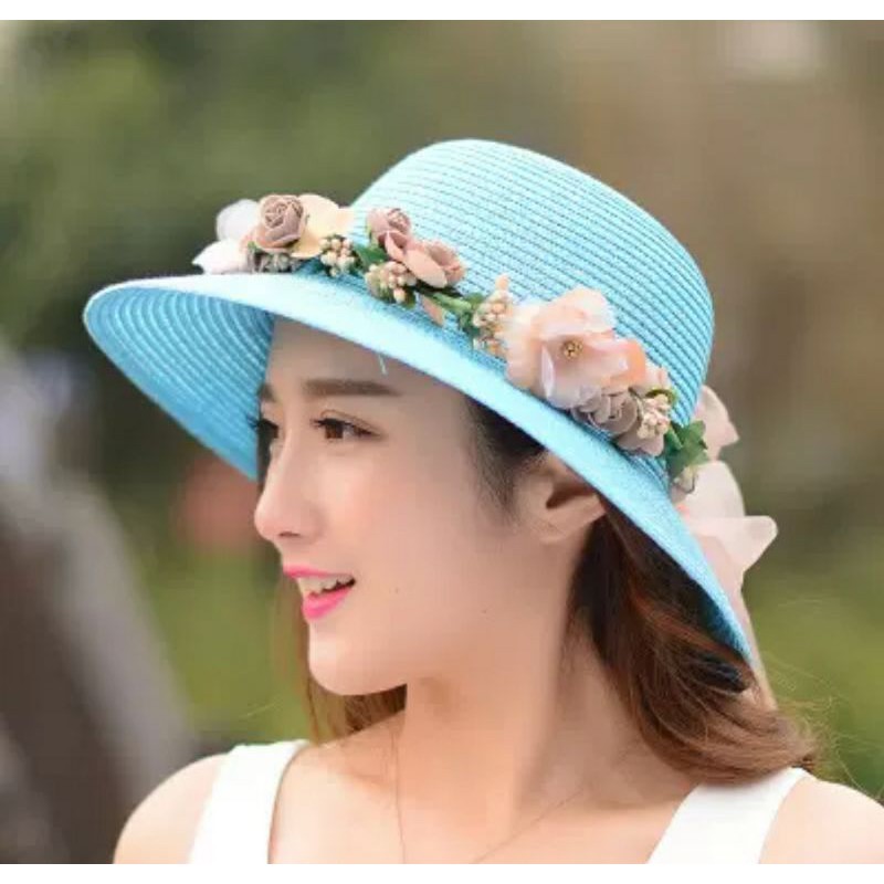 Nón rộng vành đi biển chống nắng Mũ rộng vành đi biển fedora
