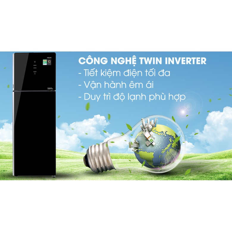 tủ lạnh Aqua Inverter 312L T359MAGB