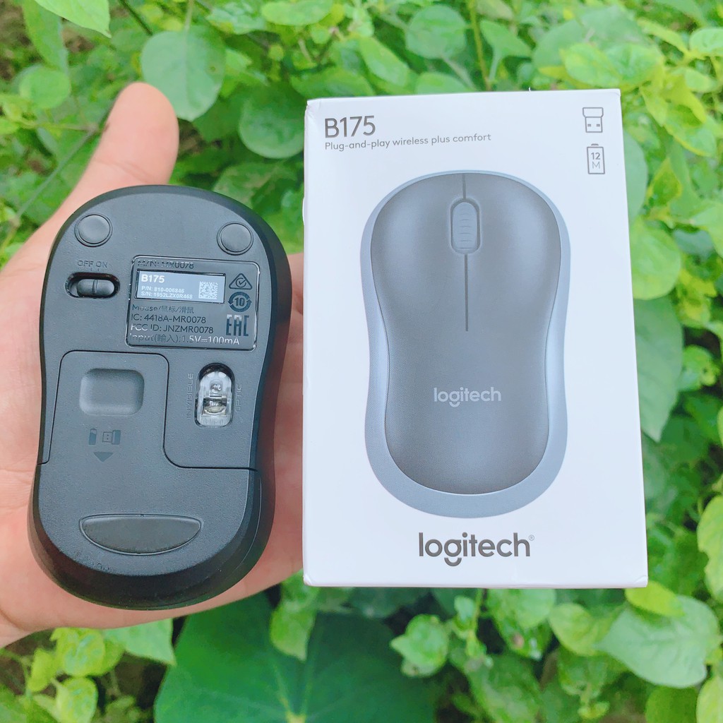 Chuột không dây Logitech B175-Bảo hành DGW 36 Tháng