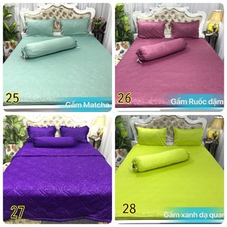 Combo thun lạnh + thun gấm 1.6m cho khách