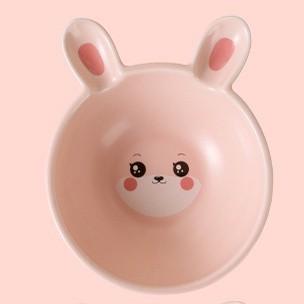 Chén Bát Ăn Dặm Hình Thú Ngộ Nghĩnh Cho Bé Trai Bé Gái, Bát Ăn Dặm Kiểu Nhật Gốm Sứ