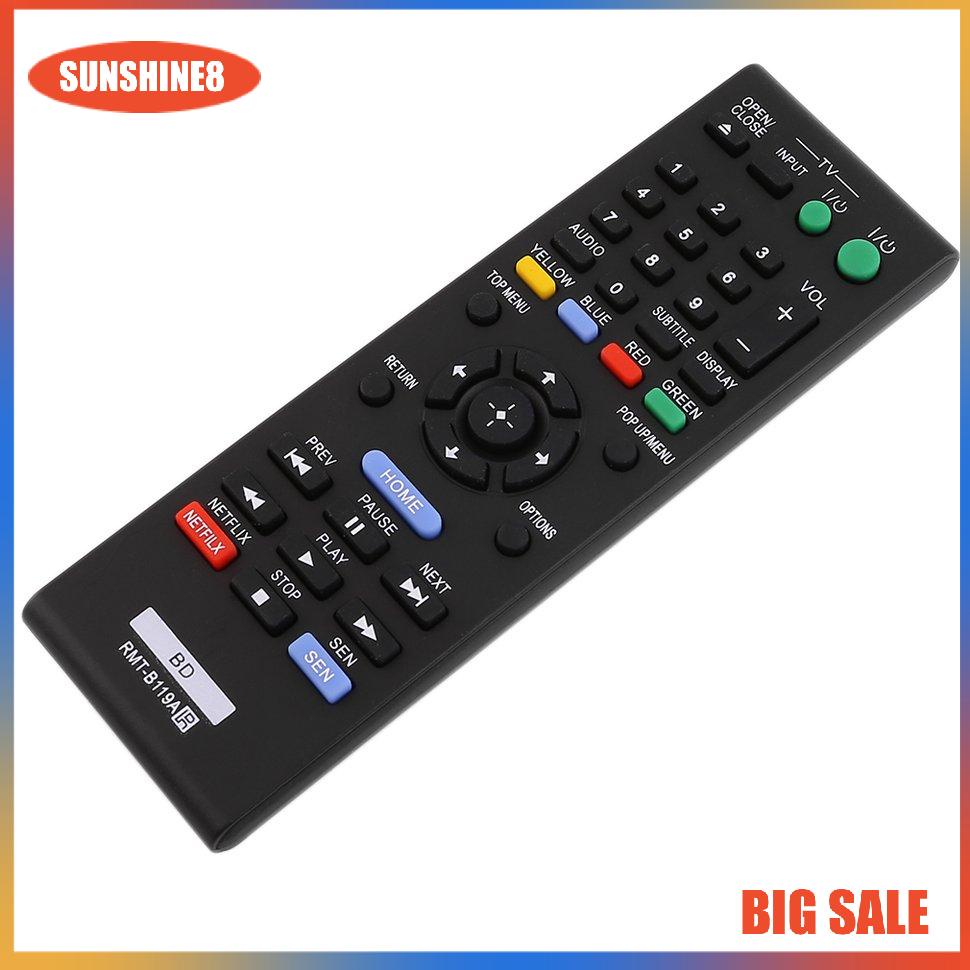 【SUN】Blue-Ray DVD Player Replacement Remote Control For Sony BDP-BX110/BDP-BX310