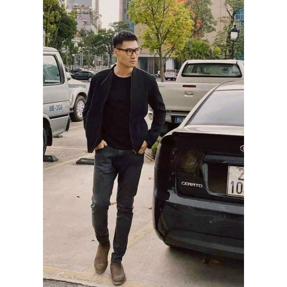 Áo khoác da lộn
