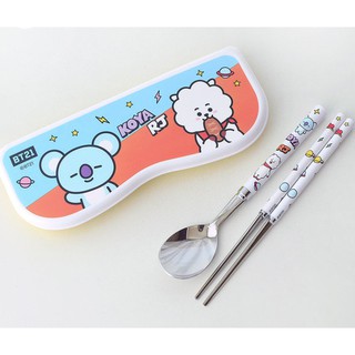 Hộp muỗng đũa cá nhân BT21
