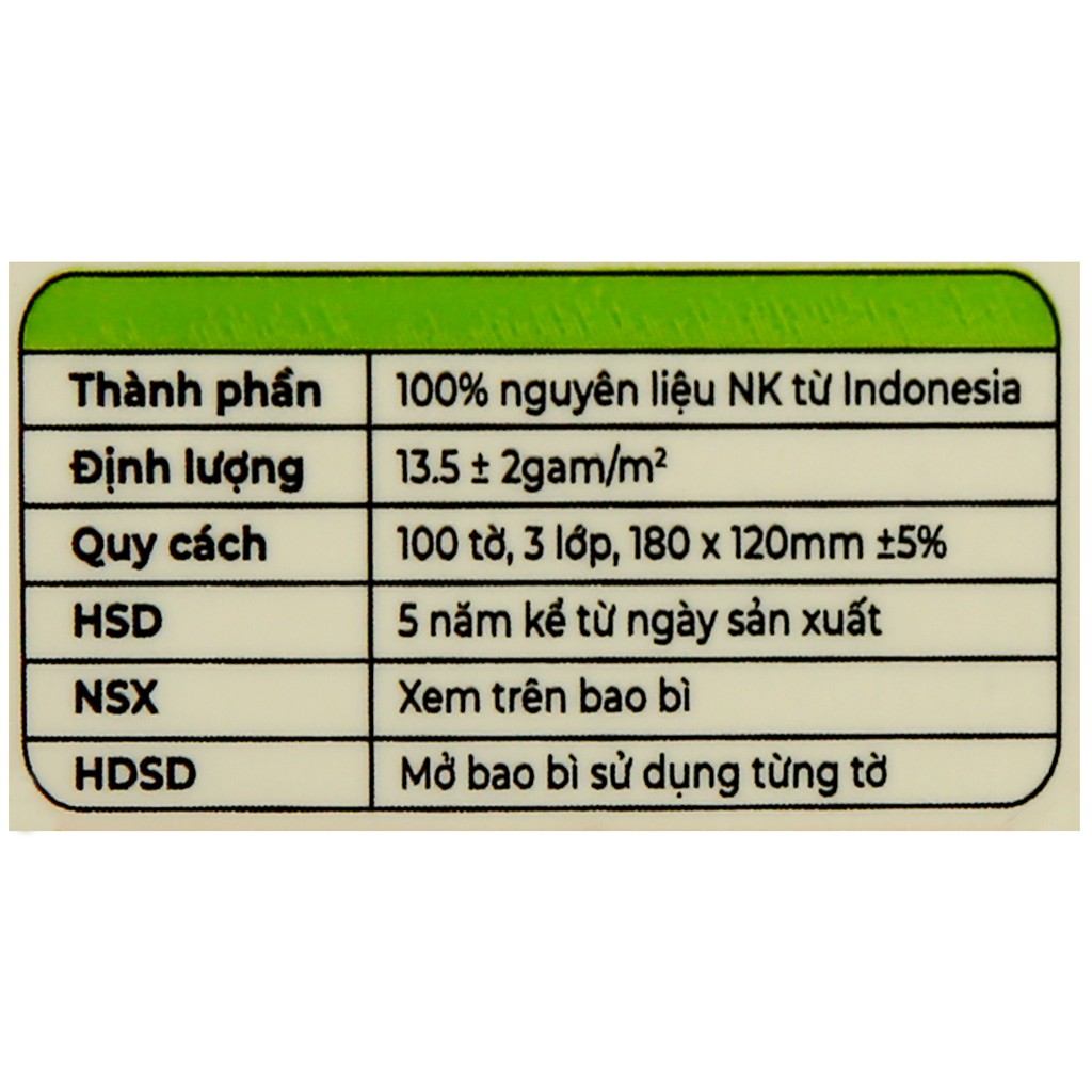 1 THÙNG 30 GÓI Giấy ăn gấu trúc bột tre 3 lớp ELENE - 100 tờ/gói Hàng Việt Nam cao cấp