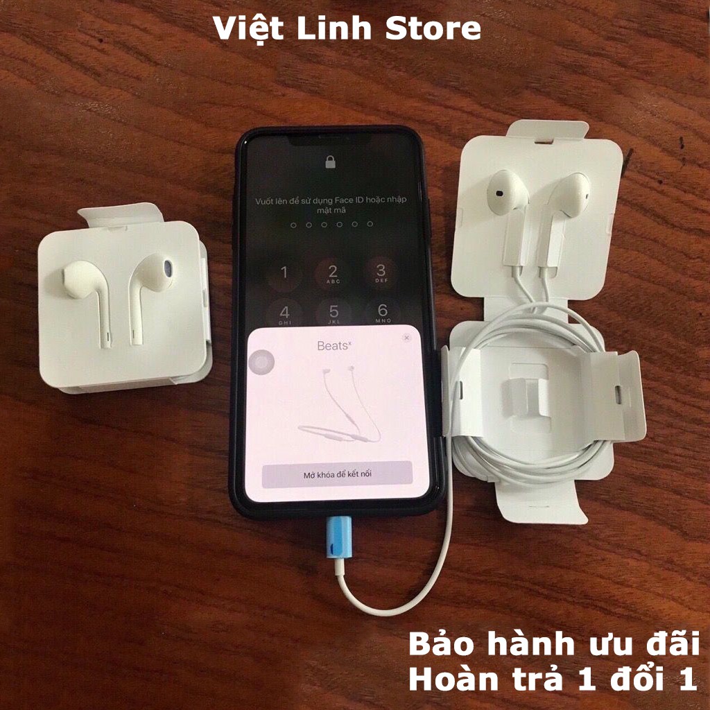 Tai nghe iPhone chính hãng Apple, Bluetooth, có mic cổng lightning - iPhone 7/8/7 Plus/8 Plus/X - Việt Linh Store