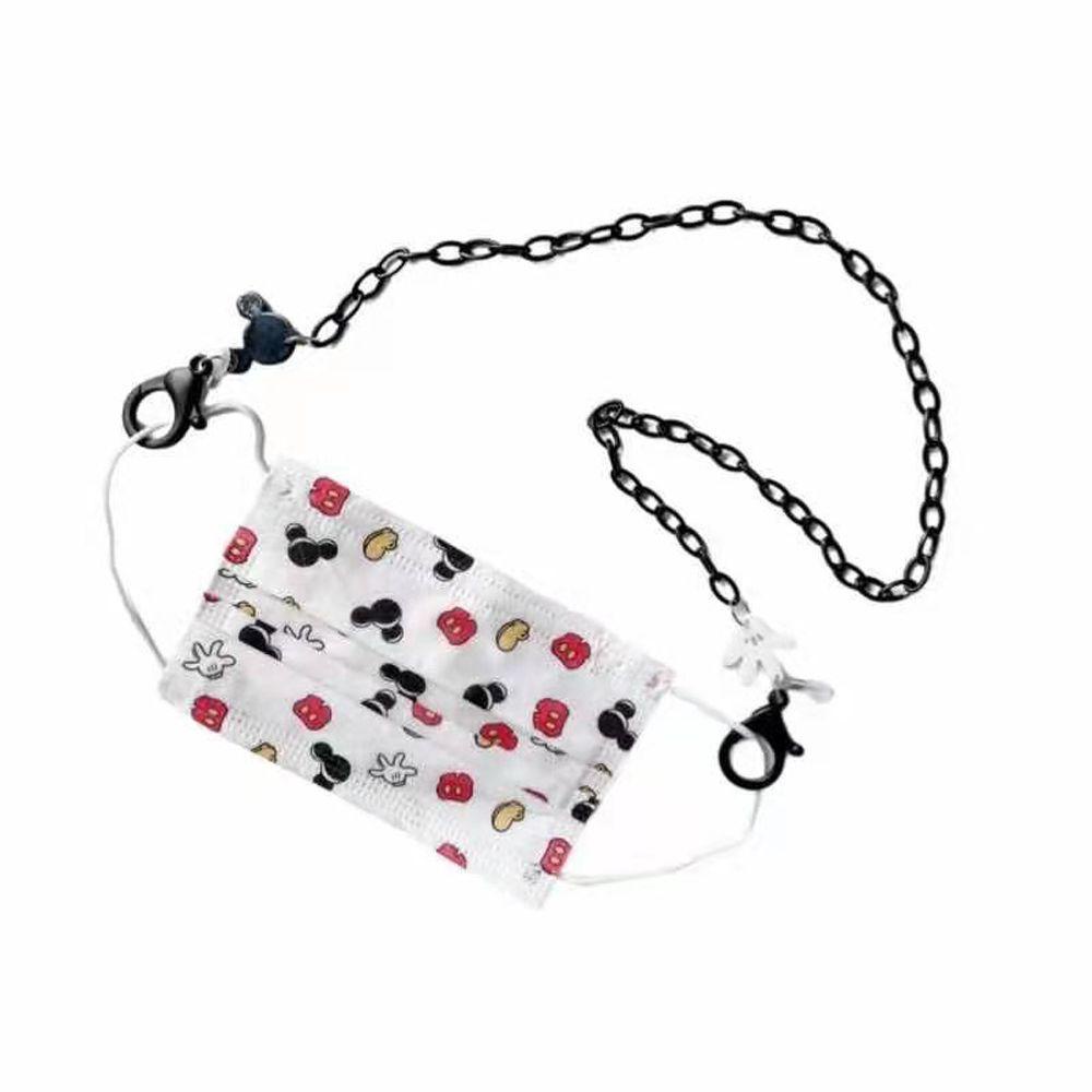 VANES1 Dây Đeo Mắt Kính Màu Đen Phối Mặt Nạ Hình Hoạt Hình Sáng Tạo