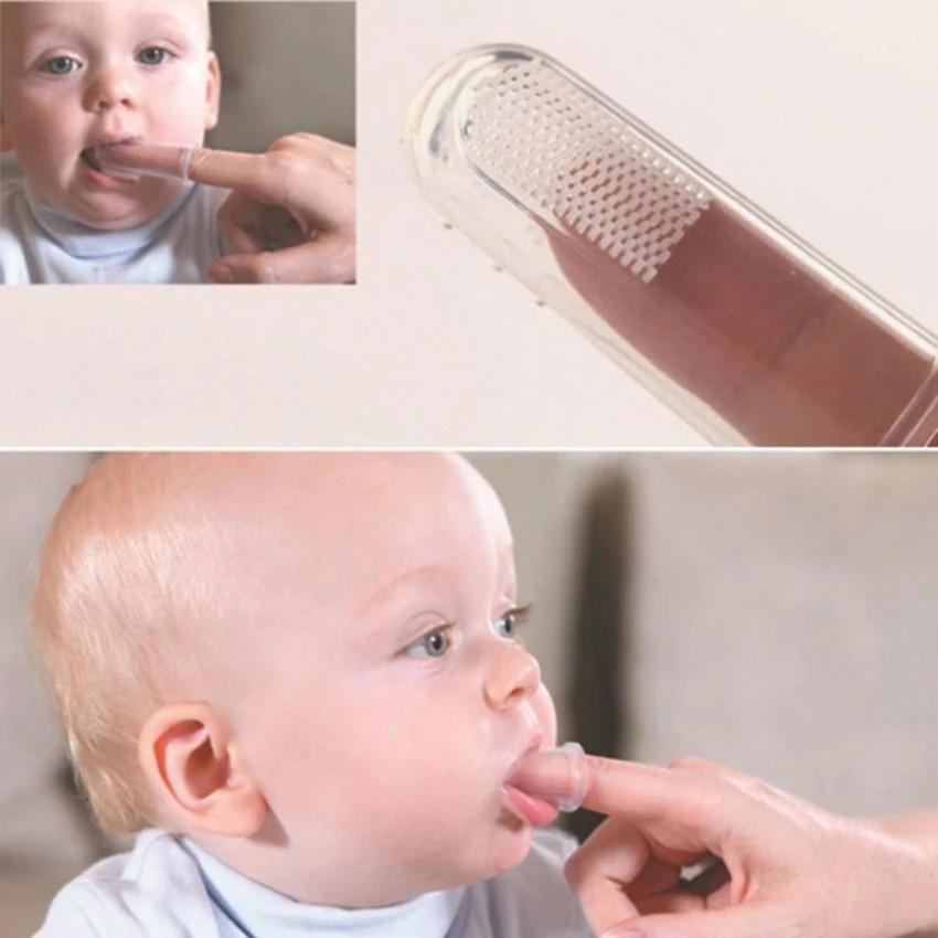 Rơ lưỡi chải răng cho bé