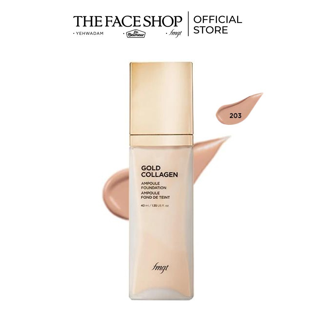 Kem Nền GOLD COLLAGEN AMPOULE FOUNDATION SPF30 PA++ 40ml