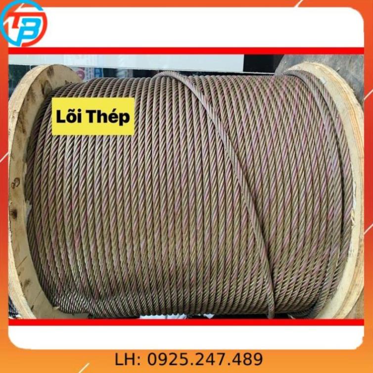 Cáp Thép Đen Thay Thế Tời Điện cáp thép Thái Bình Vina