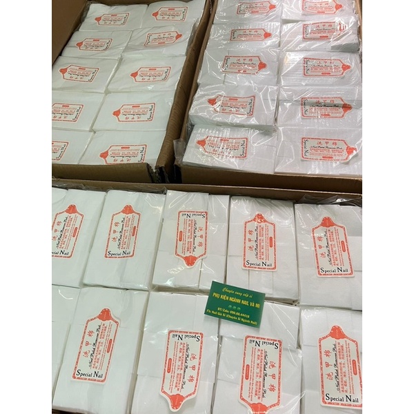 Giấy Lau Gel loại xịn cứng không lông