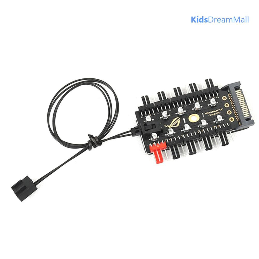 Bảng Mạch Điều Khiển Tốc Độ Quạt Tản Nhiệt Pc 1-10 4 Pin Pwm