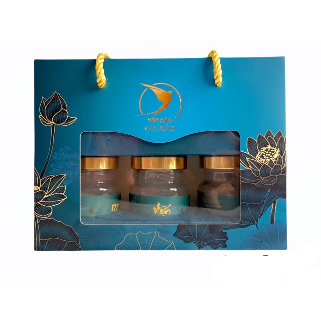 Yến Gia Bảo - Nước yến sào chưng 2% Táo đỏ và 30% yến tươi cao cấp