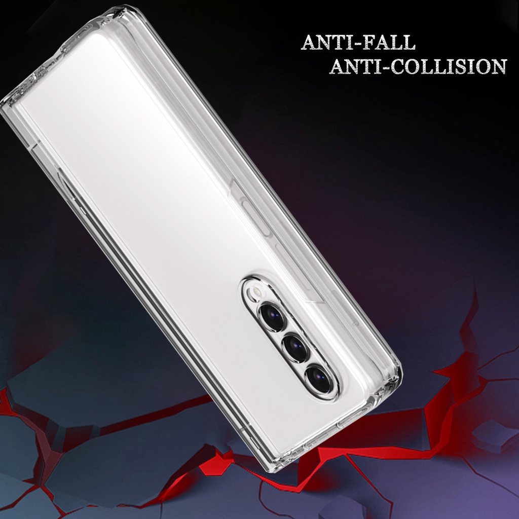 Ninki Ốp Z Fold 4/Z Fold 3 Điện Thoại Chống Sốc Bảo Vệ Màn Hình Và Bút Cảm Ứng Cho Samsung Galaxy Z Fold 4 5G 2022/Z Fold 3 5G 2021