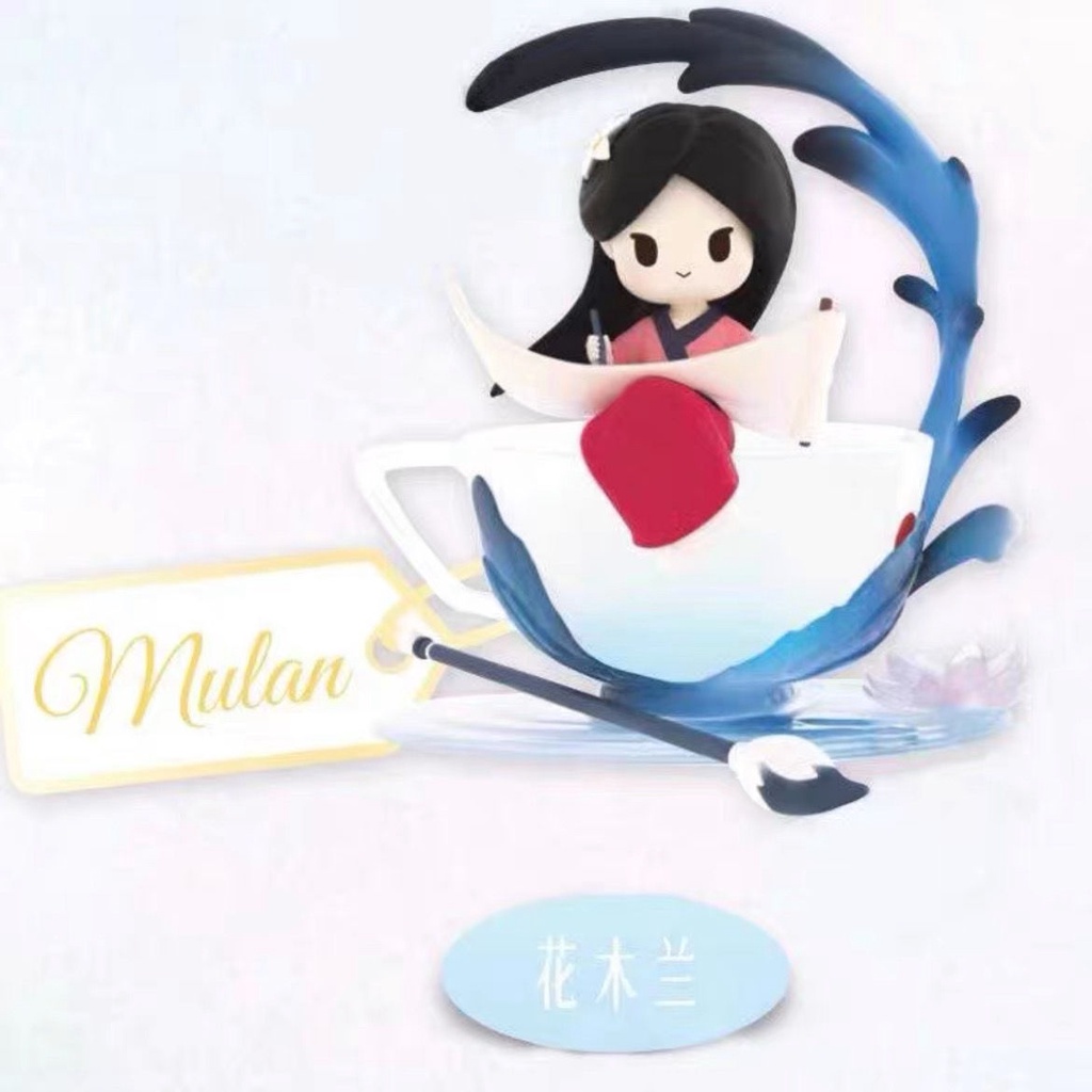 52 Đồ trang trí Búp Bê Công Chúa Disney Teacup Em Bé Có Hộp Giấu Cinderella Dùng Làm Quà Tặng Trang Trí