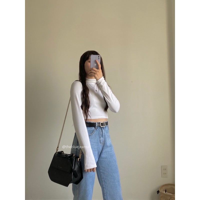 Áo Cổ Lọ Thun Tăm