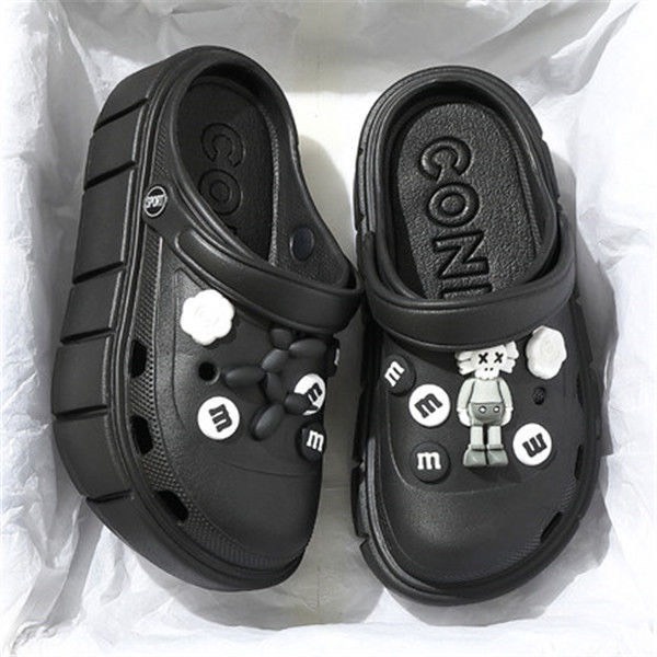 Dép bánh mì nam nữ Cross tặng kèm Sticker dễ thương bản cao cấp chất liệu Eva chống thấm nước