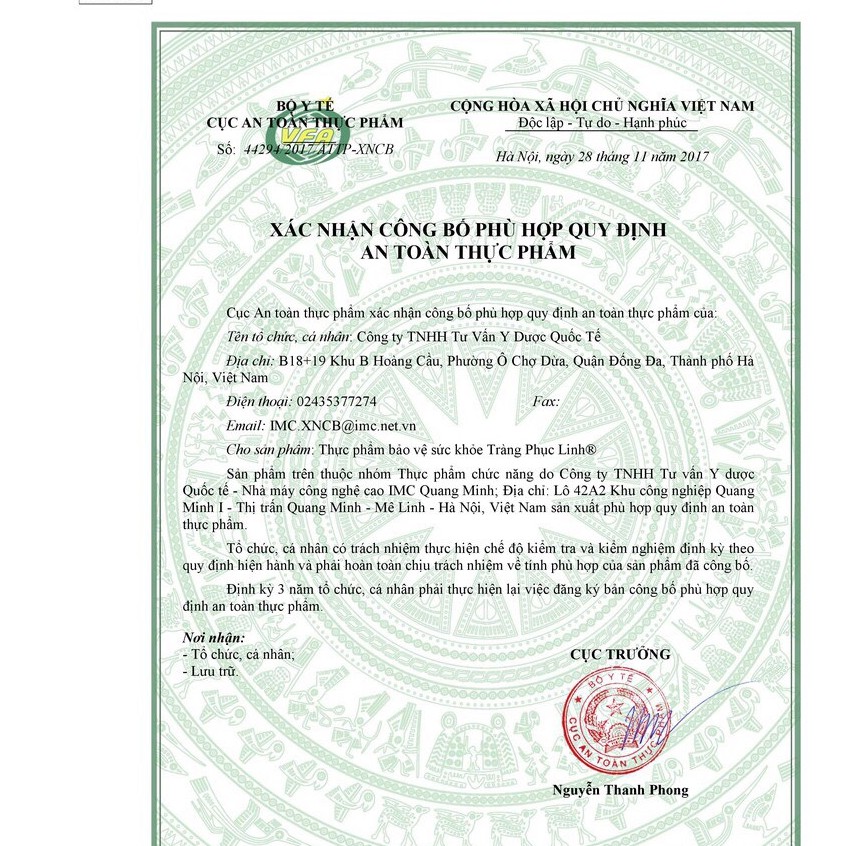 ❤[Chính hãng] Tràng Phục Linh - Tái Tạo Và Phục Hồi Niêm Mạc Đại Tràng (Hộp 20 viên) | BigBuy360 - bigbuy360.vn