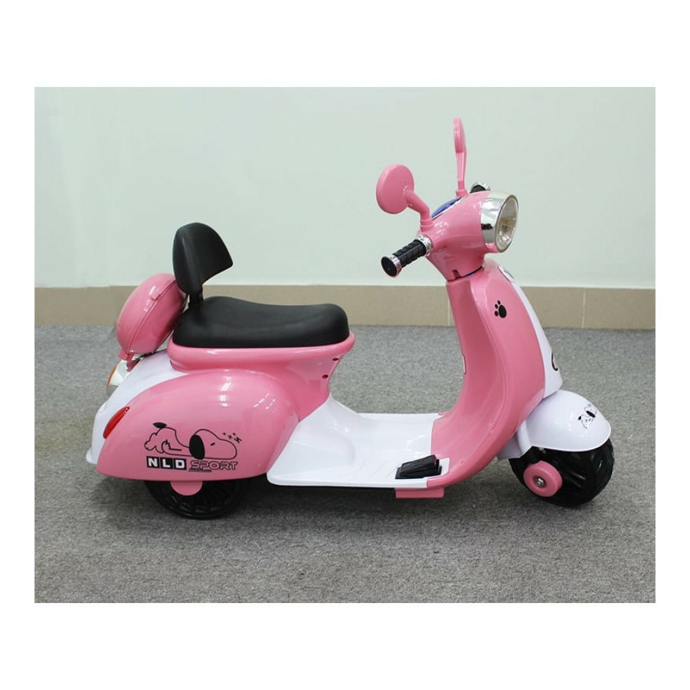 Xe máy điện dáng Vespa cho bé