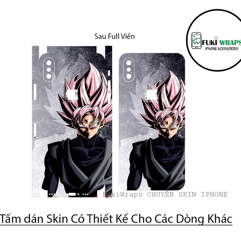 Tấm dán Skin Mặt Sau Sogoku FULL VIỀN Dành Cho 13prm , 12prm , 11prm , x, xr, xsm , ip11 , ip12 , ip13 - FukiShop