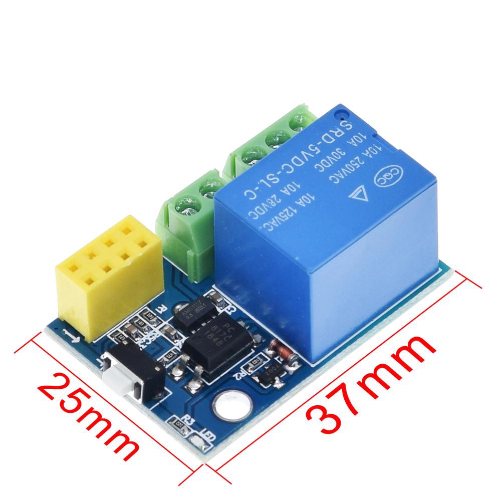 Mô Đun Rơ Le Wifi Esp8266 5v Ds18B20 Dht11 Rgb