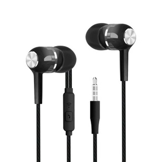 Tai Nghe văn phòng S12 Giắc Cắm 3.5mm Có Micro Thiết Kế Thể Thao Năng Động