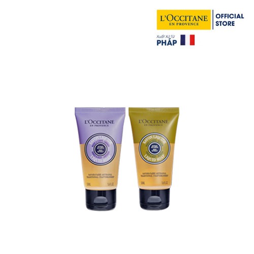 Bộ 2 Gel Rửa Tay Hương Cỏ Roi Ngựa &amp;  Hương Hoa Oải Hương 50ml L'Occitane