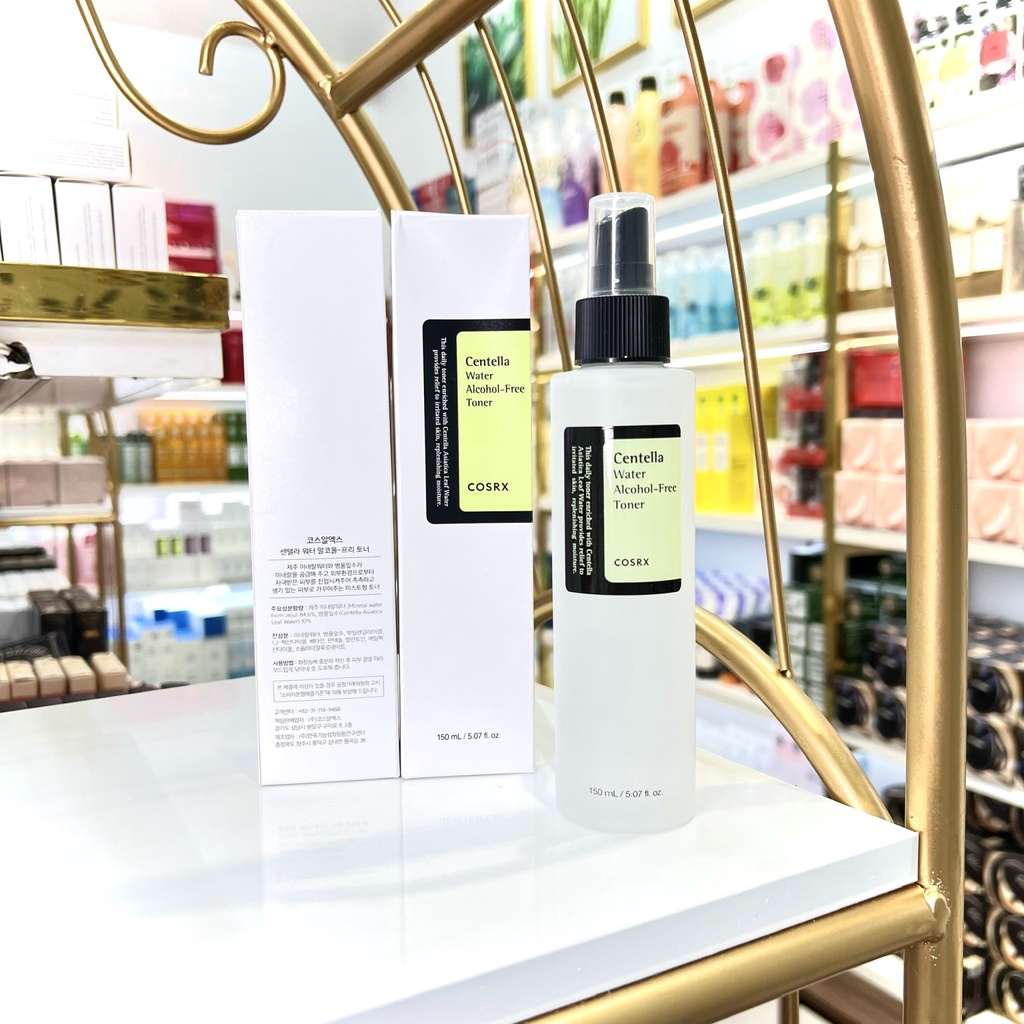 Nước Cân Bằng Da Không Cồn Chiết Xuất Rau Má COSRX Centella Water Alcohol-Free Toner 150ml