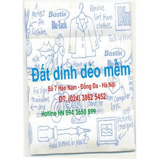 Đất dính dẻo mềm Blu Tack và Stick Tack.