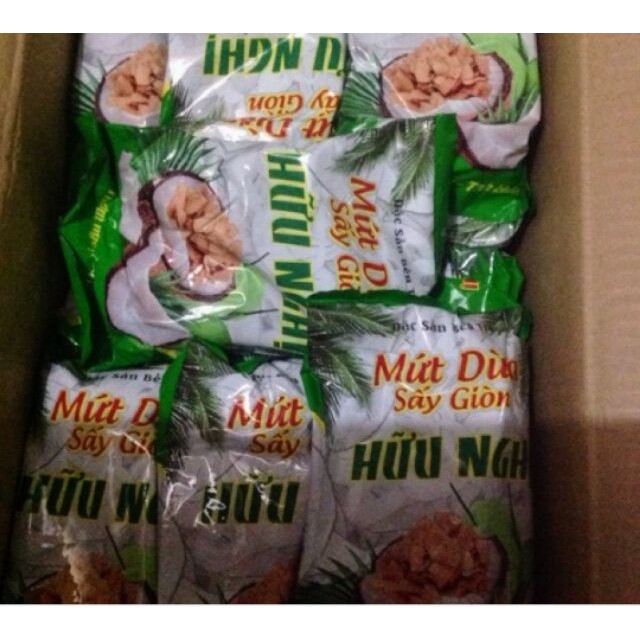 MỨT DỪA KHÔ SẤY GIÒN- HỮU NGHỊ 275g