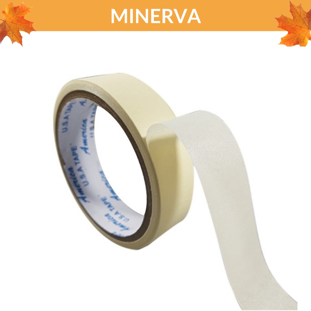 [THỦ CÔNG] Băng keo giấy cố định tranh vẽ, chặn màu nước 23mm