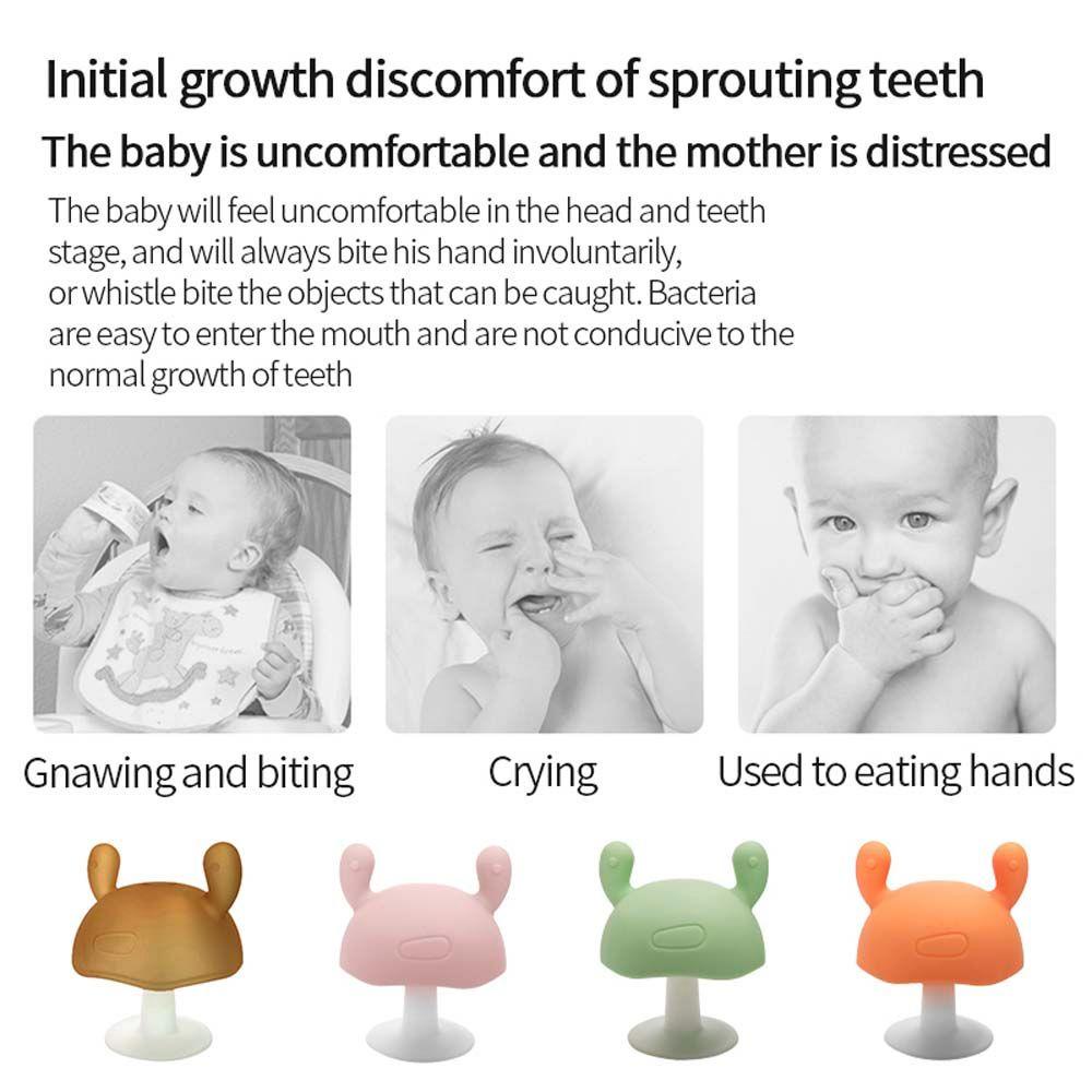 Đồ Chơi Silicone Ngậm Mọc Răng Chống Ăn An Toàn Dành Cho Trẻ Sơ Sinh