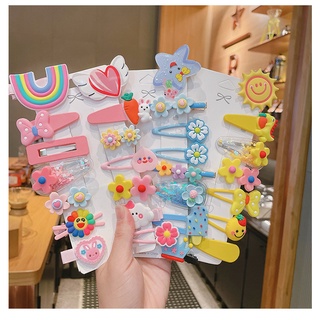 Set Kẹp Tóc Dễ Thương Cho Bé Gái