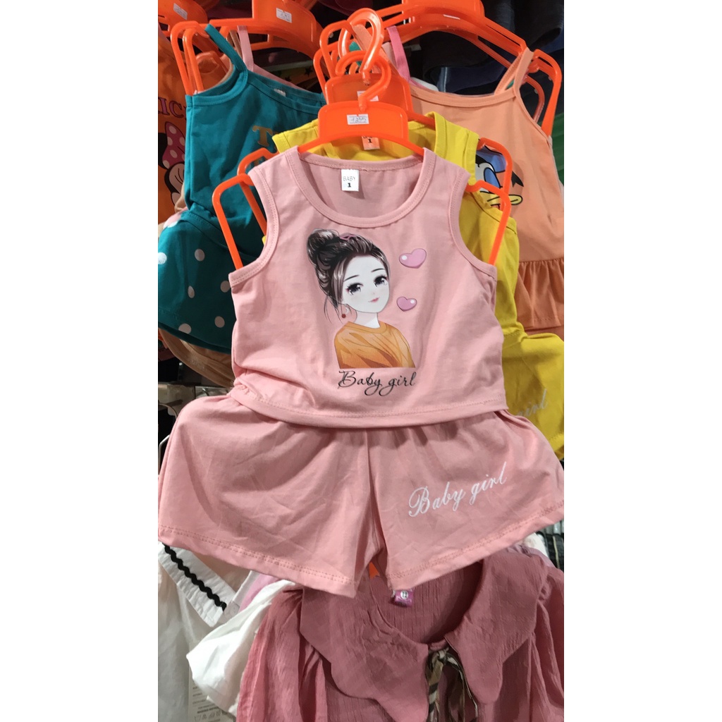 Set bộ bé gái xinh xắn