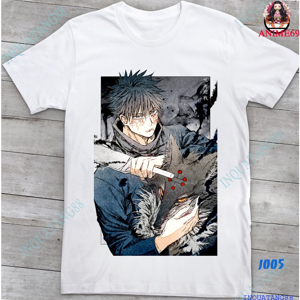 áo thun nam nữ in hình - Jujutsu Kaisen 0 - Chú Thuật Hồi Chiến nhiễu mẫu