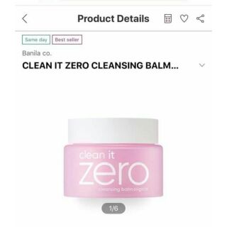 Sáp tẩy trang clean it zero săn sale