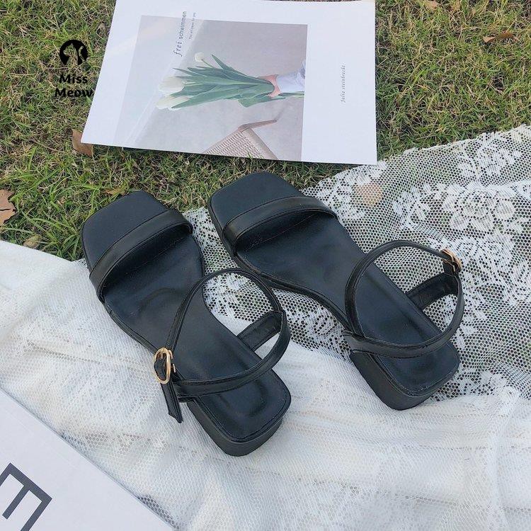 Miss Meow Xăng đan Đế Thấp Thời Trang Dành Cho Nữ | BigBuy360 - bigbuy360.vn